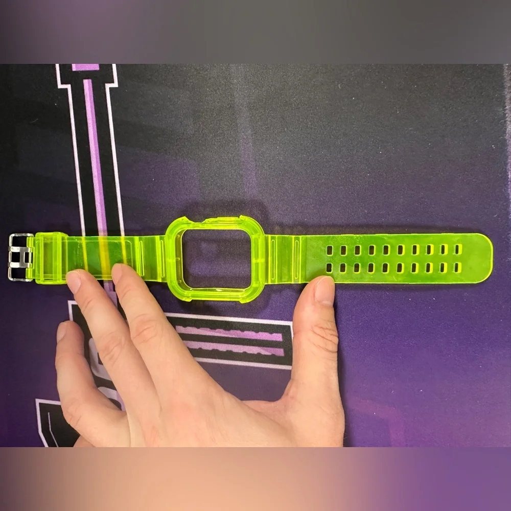 Neon Green Smartwatch Case